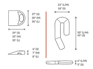 reflux relief system dimensions