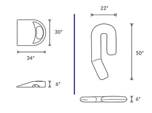 shoulder relief system dimensions
