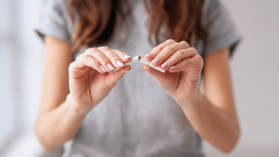 Quitting smoking to relieve acid reflux and gord