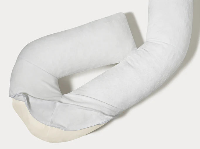 Therapeutic Body Pillow Case - Pure White Image