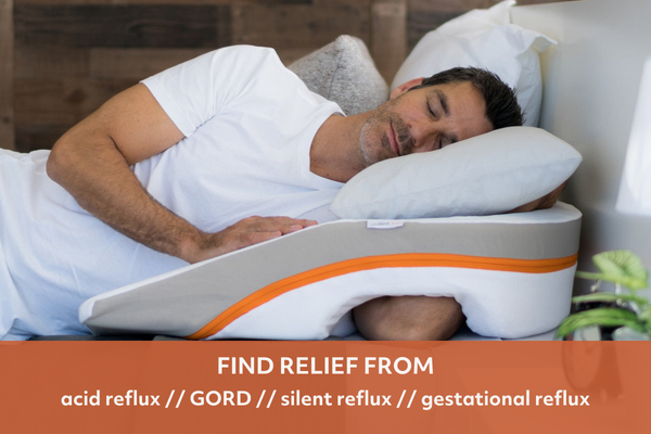 GERD Pillow Acid Reflux Relief for Side Sleepers MedCline MedCline UK