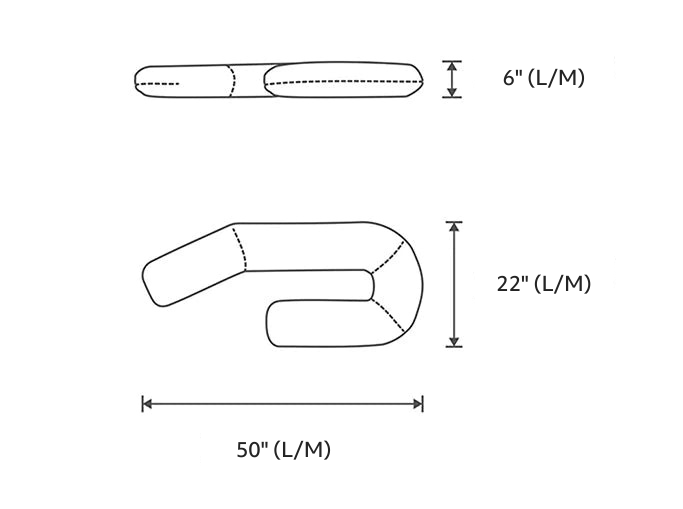 MedCline Therapeutic Body Pillow