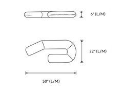 MedCline Therapeutic Body Pillow