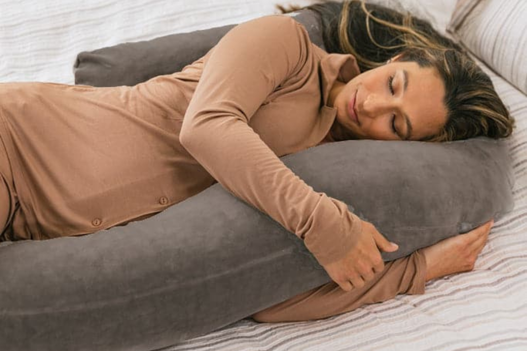 Extra Case for Therapeutic Body Pillow - Dove Gray