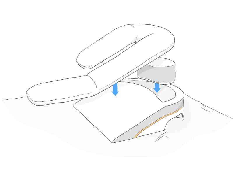 Medcline acid clearance reflux relief system