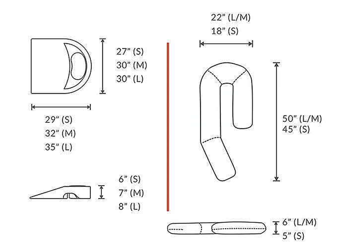reflux relief system dimensions
