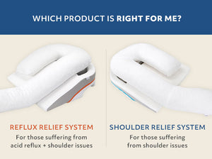shoulder relief system and reflux relief system
