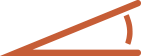 Creates a gentle incline of 15–20 degrees